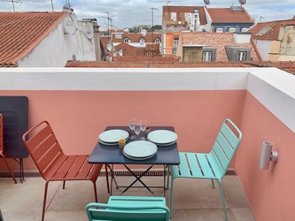 Appartement Rosa Terrasse avec vue sur le Château Saint-Georges